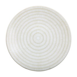 Avet Plato Llano Long Rice Beige 27,5 cm Stoneware (6 Unidades)